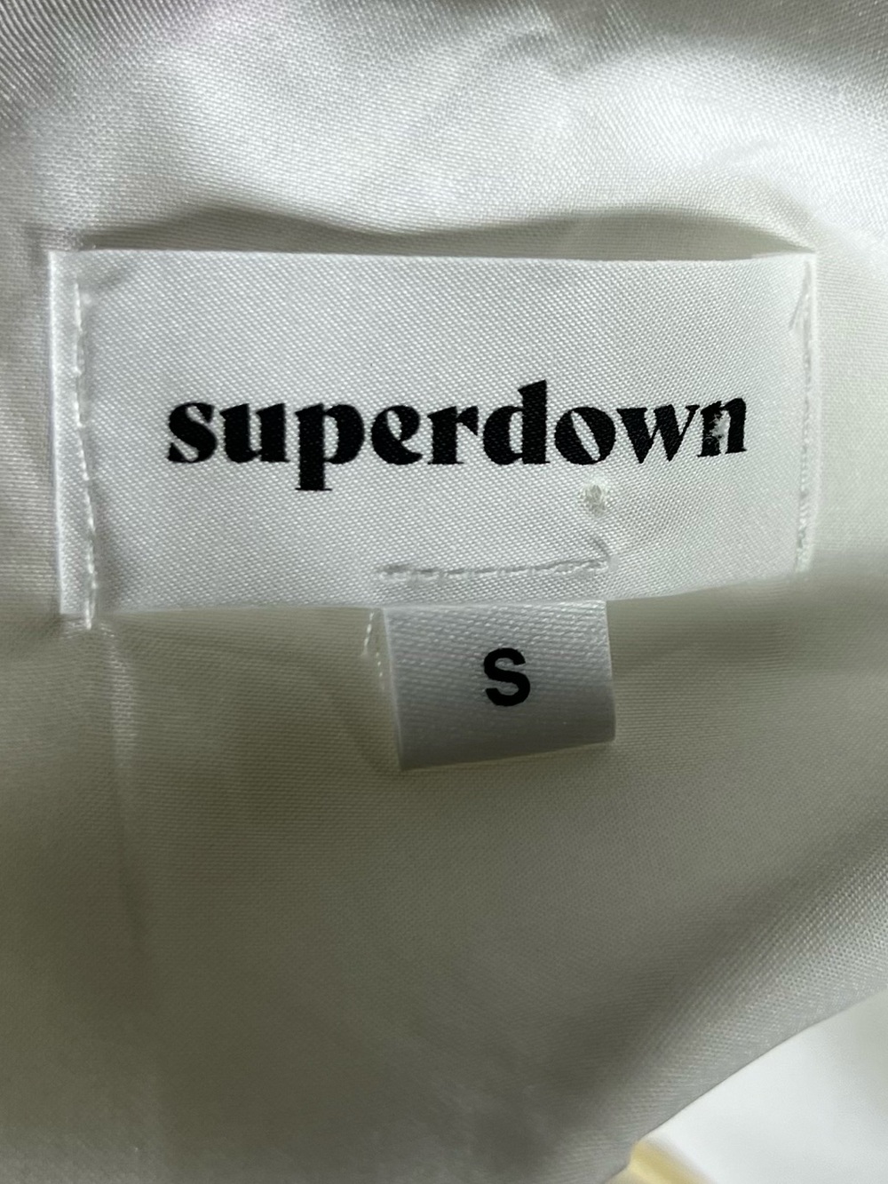 Revolve Dress Womens Small Superdown Breanna Strappy Shift Preppy Colorful Mini - Picture 8 of 9